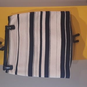Loft Striped Mini skirt